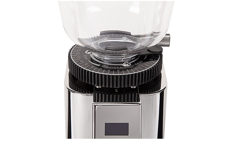 ECM C-Automatik 54 Mahlgradskala und Display