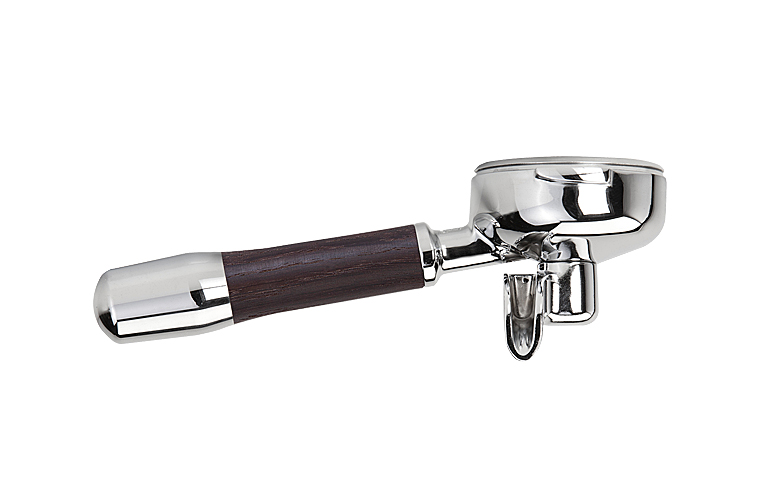 ECM 1er Filterträger Smoked Oak seitlich