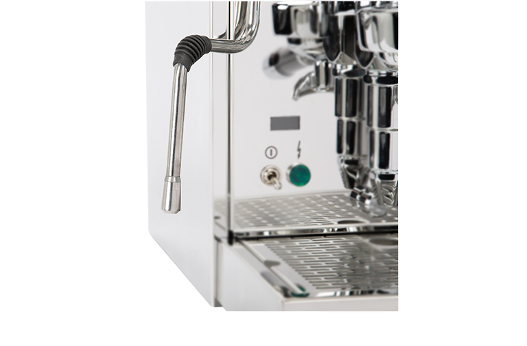 ECM Tornado-Dampfdüse an der Maschine