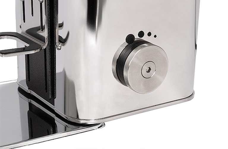 ECM Exacto poliert, Drehknopf