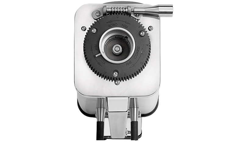 ECM S-Automatik 64 Edelstahl Mahlgradskala