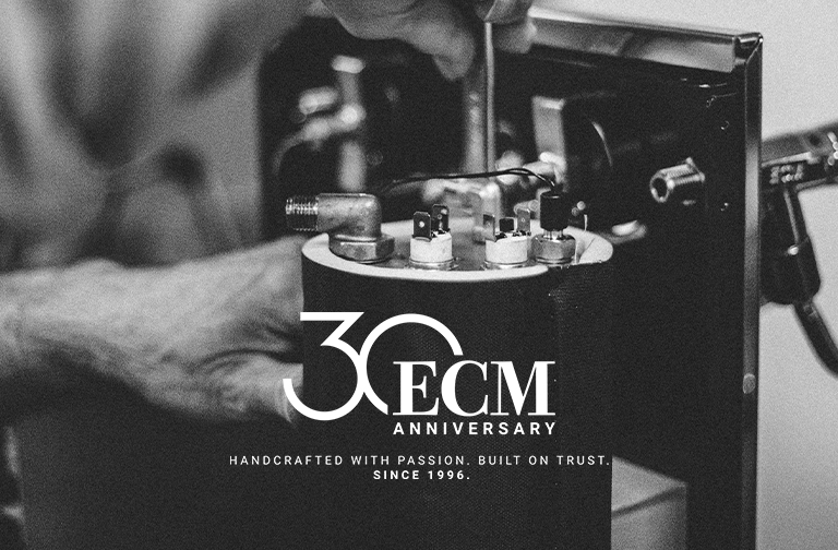 30 Years of ECM Espresso Coffee Machines Manufacture